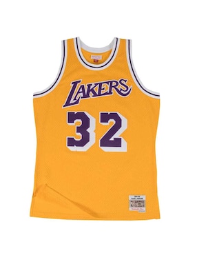 Jersey De Los Angeles Lakers Conmemorativo Mitchell & Ness Para Hombre