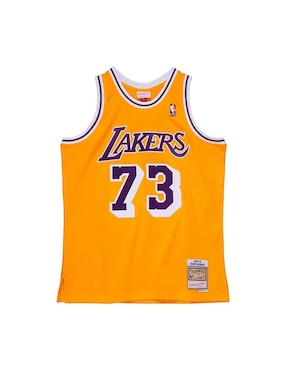 Jersey De Los Angeles Lakers Conmemorativo Mitchell & Ness Para Hombre