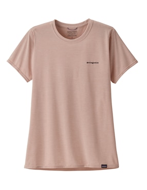 Playera deportiva outdoor Patagonia Cap Cool Daily Graphic de mujer.