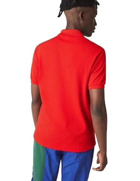 Playera tipo polo casual Lacoste para hombre