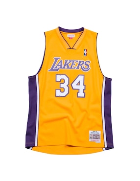 Jersey De Los Angeles Lakers Conmemorativo Mitchell & Ness Para Hombre