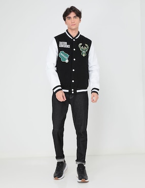 Chamarra casual New Era Milwaukee Bucks NBA