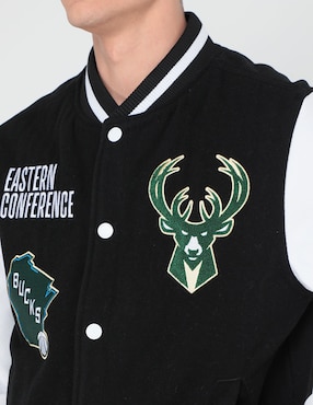 Chamarra casual New Era Milwaukee Bucks NBA