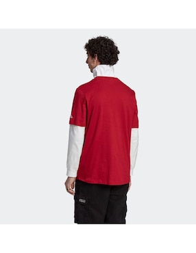 Playera deportiva para fútbol Adidas de hombre