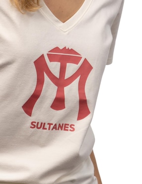 Playera deportiva para béisbol New Era Sultanes de Monterrey unisex