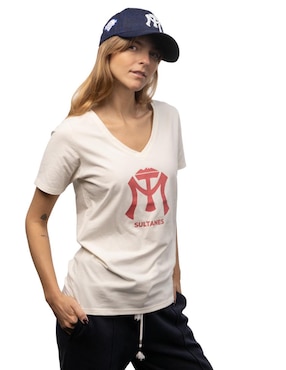 Playera deportiva para béisbol New Era Sultanes de Monterrey unisex