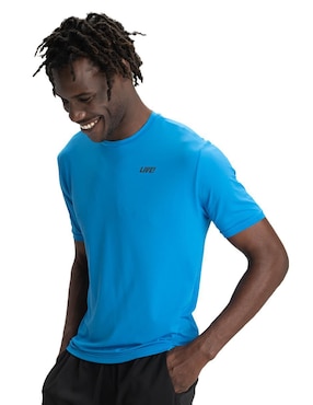 Playera deportiva Térmico para entrenamiento Live de hombre