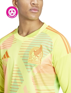 Jersey de México portero manga larga Adidas para hombre