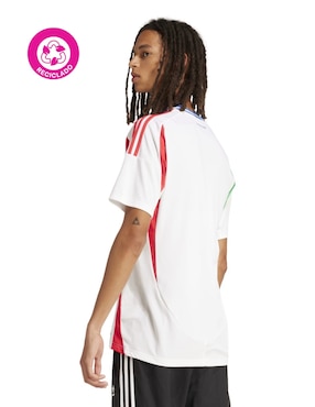 Jersey de  Selección de fútbol de Italia visitante manga corta Adidas fan para hombre