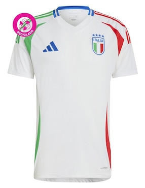 Jersey de  Selección de fútbol de Italia visitante manga corta Adidas fan para hombre