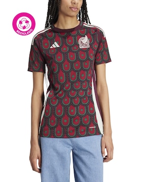 Jersey de México local manga corta Adidas para mujer