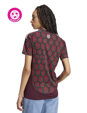 Jersey de México local manga corta Adidas para mujer