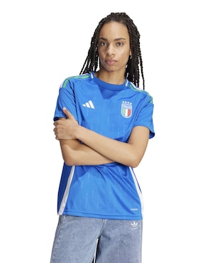 Jersey De Selección De Fútbol De Italia Local ADIDAS Para Mujer