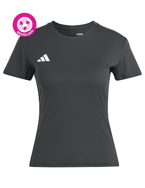 Playera deportiva para correr Adidas de mujer