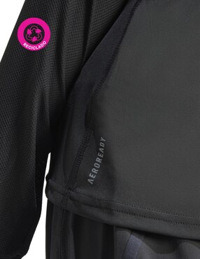 Playera deportiva para correr Adidas de mujer