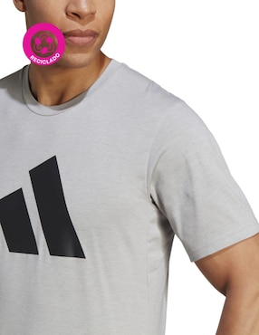Playera deportiva para entrenamiento Adidas de hombre