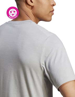 Playera deportiva para entrenamiento Adidas de hombre