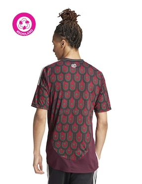 Jersey de México local manga corta Adidas para hombre