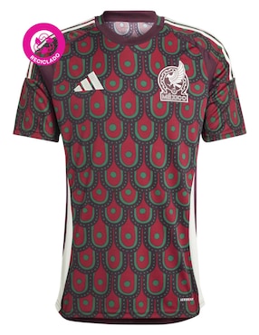 Jersey de México local manga corta Adidas para hombre