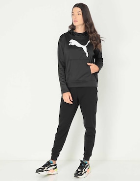 Sudadera Puma con capucha y bolsa para mujer