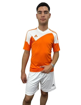 Playera deportiva para fútbol Adidas de hombre