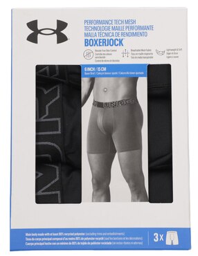 Set bóxer brief Under Armour para hombre 3 piezas