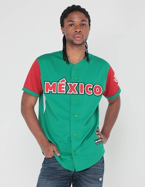 Jersey De Mexico Caribbean Series Visitante El Siglo Deportes Para Hombre