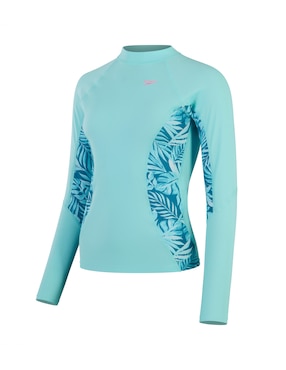 Wetshirt Speedo estampado para mujer