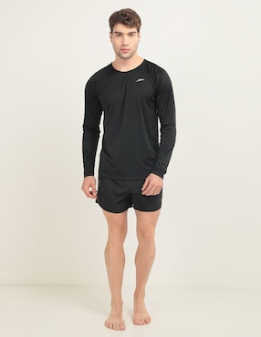 Wetshirt Speedo estampado logo para hombre