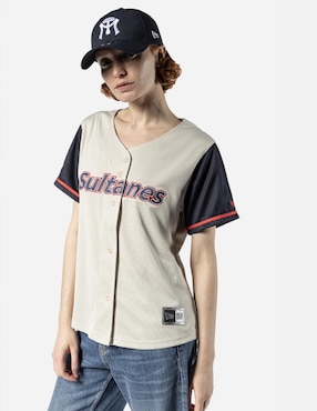 Jersey De Sultanes De Monterrey Tercer Equipo New Era Para Mujer