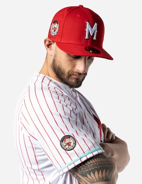 Jersey de  México Diablos local manga corta New Era unisex