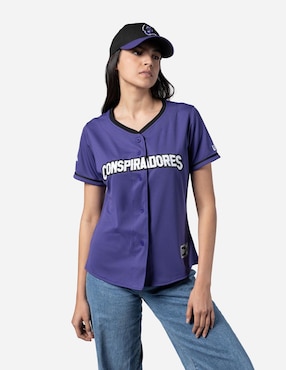 Jersey De Conspiradores De Querétaro Local New Era Para Mujer