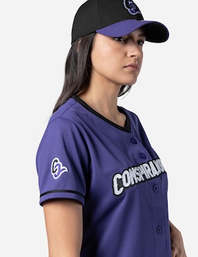 Jersey de Conspiradores de Querétaro local manga corta New Era para mujer