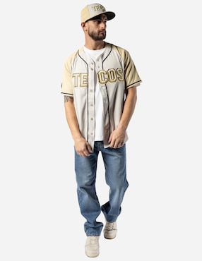 Jersey de Los Tecolotes de Dos Laredos local manga corta New Era unisex