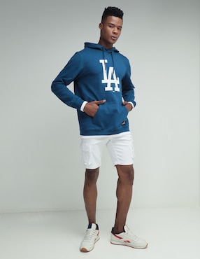 Sudadera Mlb con capucha y bolsa Los Angeles Dodgers para hombre