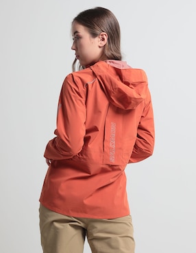 Chamarra impermeable para trail Salomon para mujer