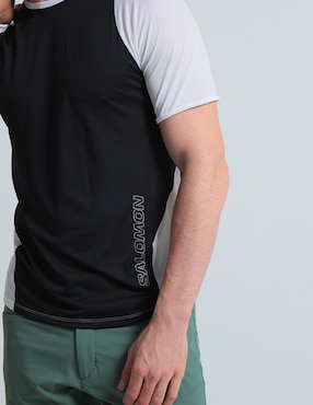 Playera deportiva para senderismo Salomon para hombre