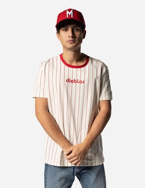 Playera deportiva para béisbol New Era México Diablos unisex