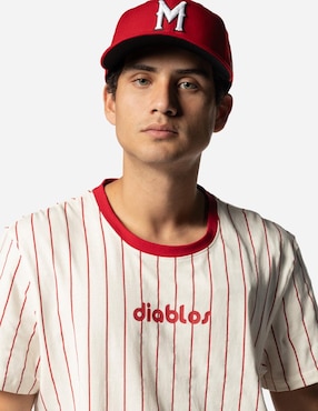 Playera deportiva para béisbol New Era México Diablos unisex