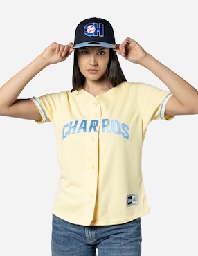 Jersey De Charros De Jalisco Tercer Equipo New Era Para Mujer