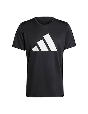 Playera deportiva para correr Adidas de hombre