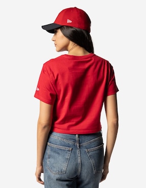 Playera deportiva para béisbol New Era El Águila de Veracruz de mujer