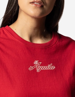 Playera deportiva para béisbol New Era El Águila de Veracruz de mujer