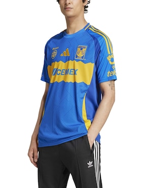 Jersey de Tigres UANL visitante manga corta para hombre