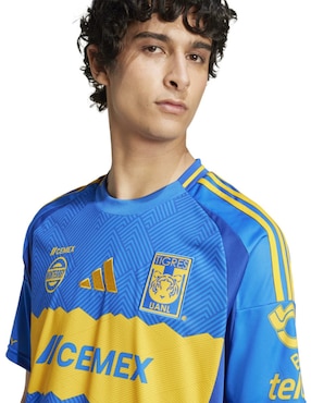 Jersey de Tigres UANL visitante manga corta para hombre