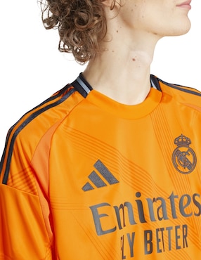 Jersey de Real Madrid Club de Fútbol visitante manga corta Adidas fan para hombre