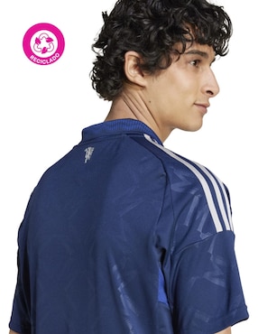 Jersey de Manchester United visitante manga corta Adidas para hombre