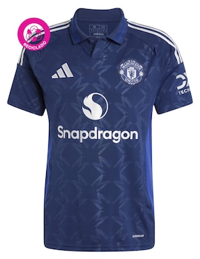 Jersey de Manchester United visitante manga corta Adidas para hombre