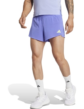 Short Con Bolsa ADIDAS Para Correr Hombre