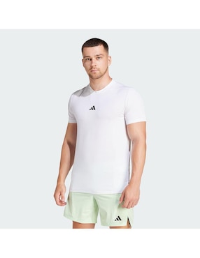 Playera deportiva para entrenamiento Adidas de hombre